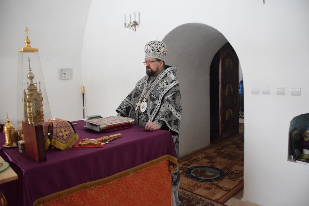 Литургия Преждеосвященных Даров в Богоявленском кафедральном соборе г.Галича