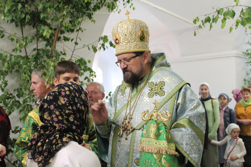 Всенощное бдение в канун праздника Пятидесятницы