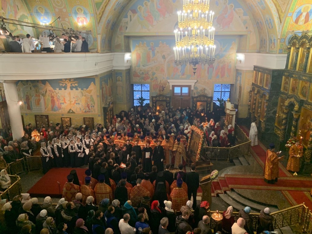 Торжества в Троицком кафедральном соборе г. Екатеринбург