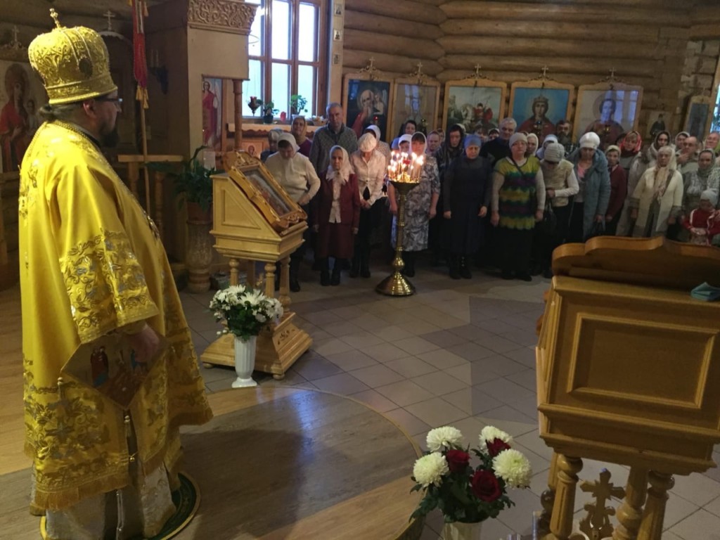 Престольный праздник в храме святителя Николая города Шарья