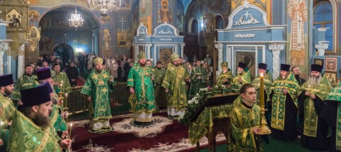 Всенощное бдение в канун памяти собора Святых Костромской земли Всенощное бдение в канун памяти собора Святых Костромской земли