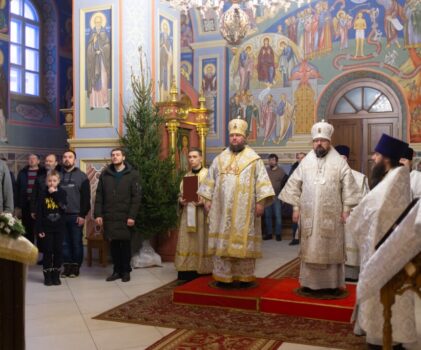 Соборное архиерейское богослужение в Свято-Троицком Ипатьевском монастыре г.Кострома