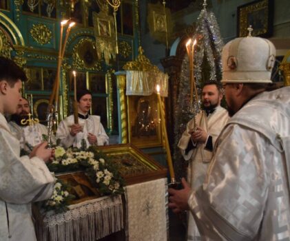 Всенощное бдение в канун Недели 31-ой по Пятидесятнице