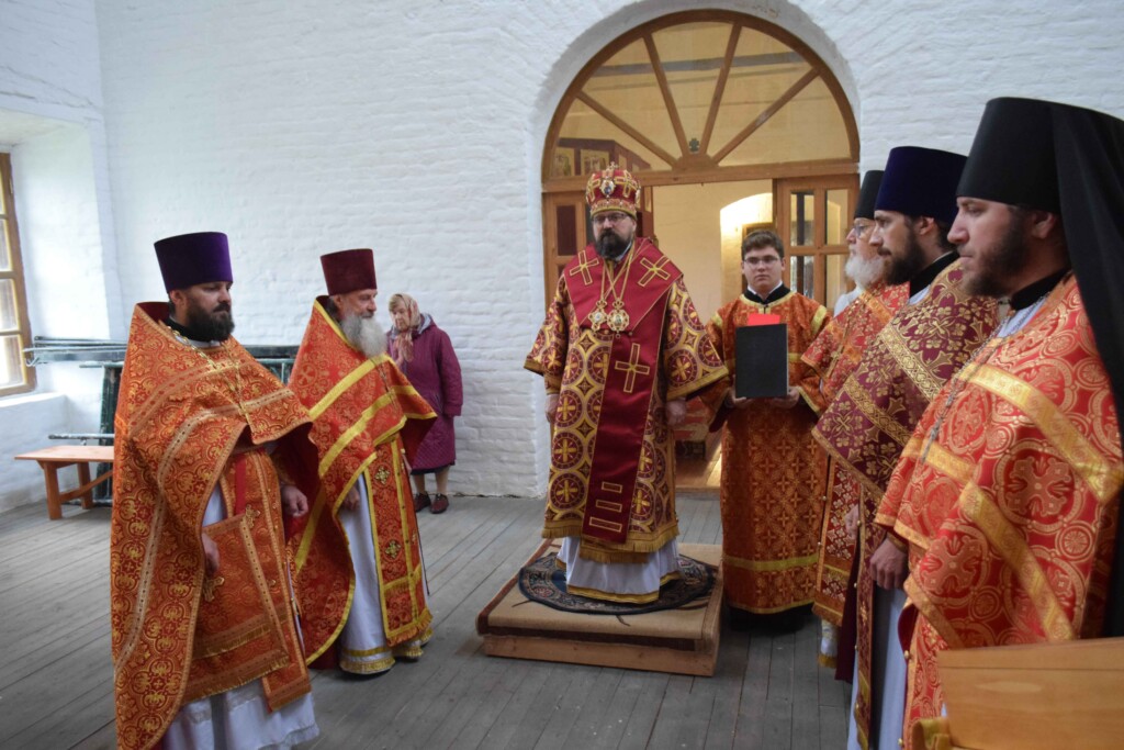 Усекновения Главы Иоанна Предтечи. Архипастырский визит в храм Покрова Божией Матери с.Коровново
