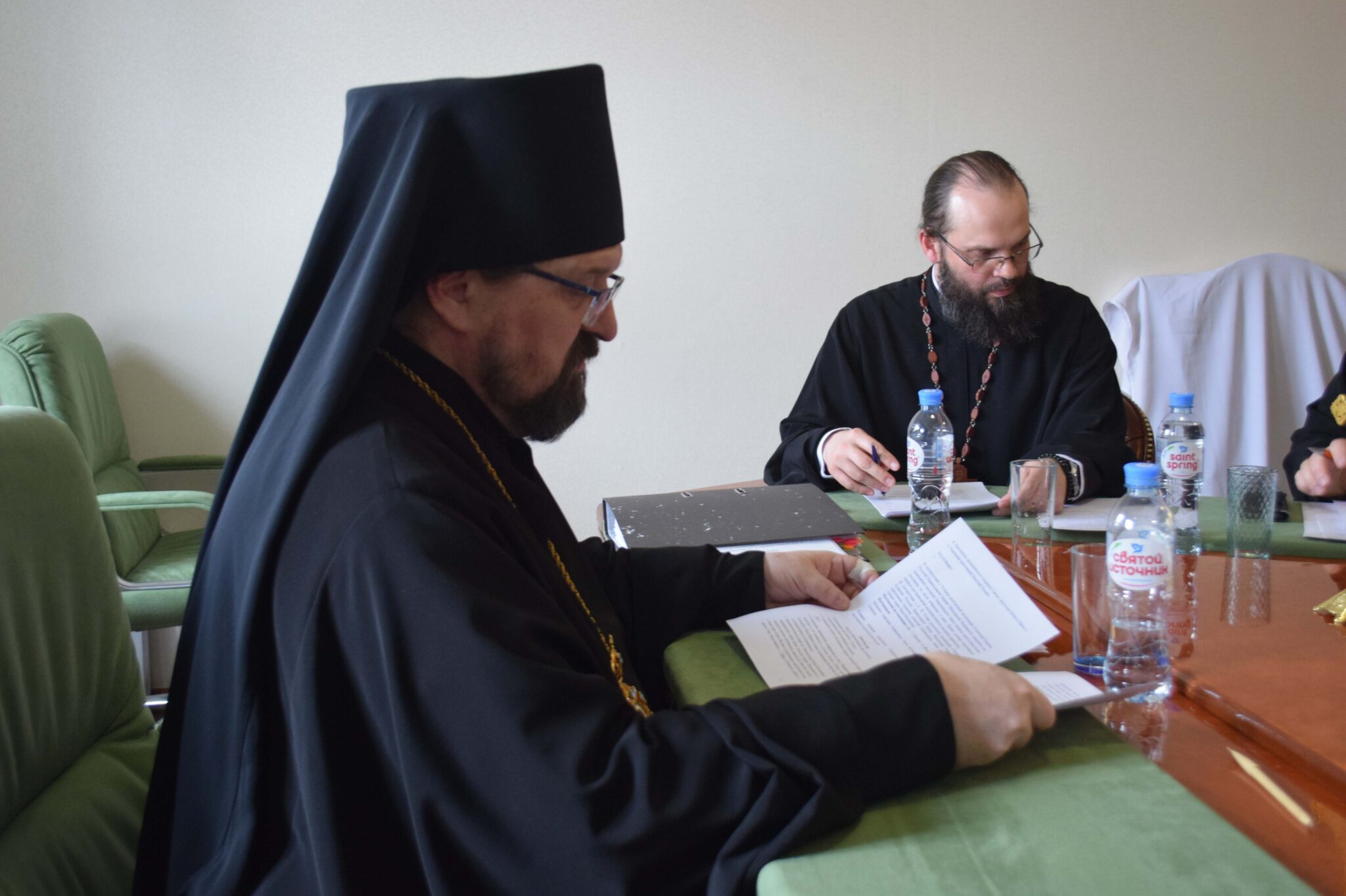Епископ Алексий возглавил заседание Епархиального совета