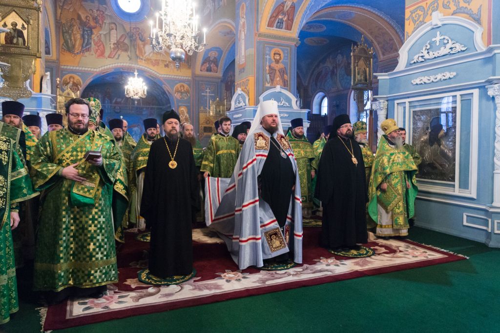 Праздник собора Святых Костромской земли в Богоявленском кафедральном соборе г.Кострома