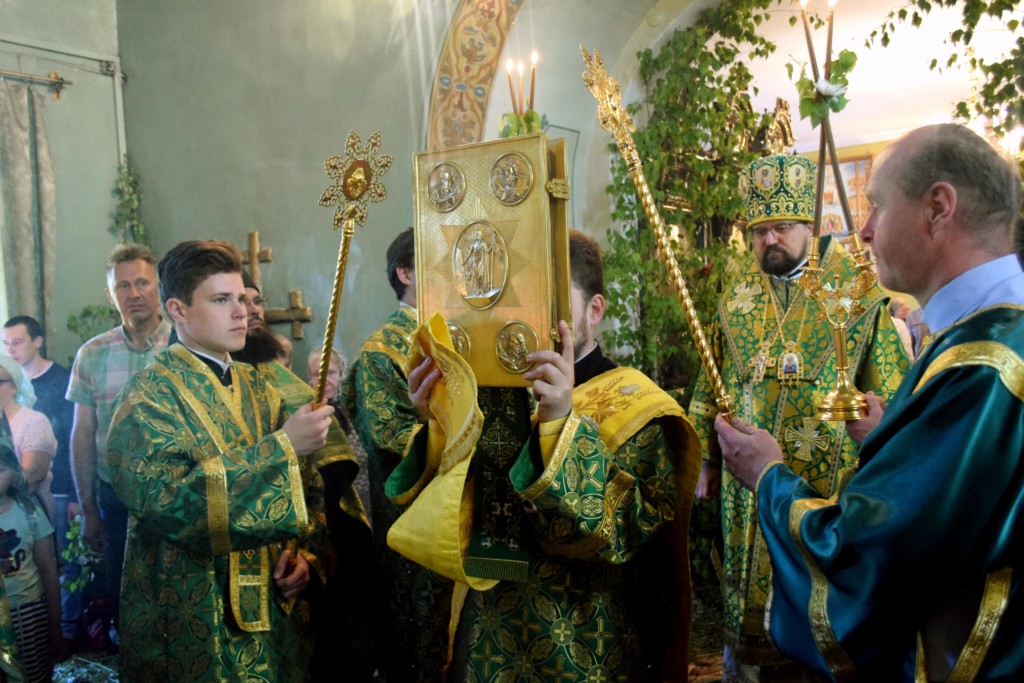 Праздник Святой Троицы в Введенском соборе г.Галича