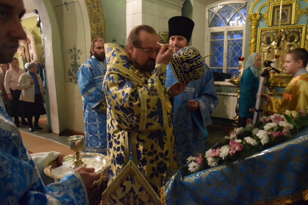 Канун праздника Рождества Божией Матери