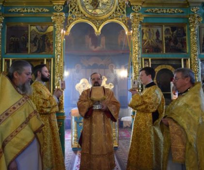 Праздник Воскресения Словущего в Введенском соборе г.Галича