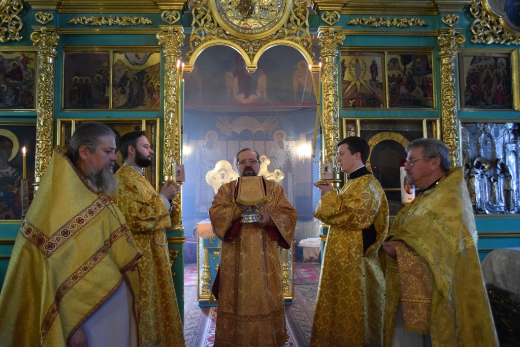 Праздник Воскресения Словущего в Введенском соборе г.Галича