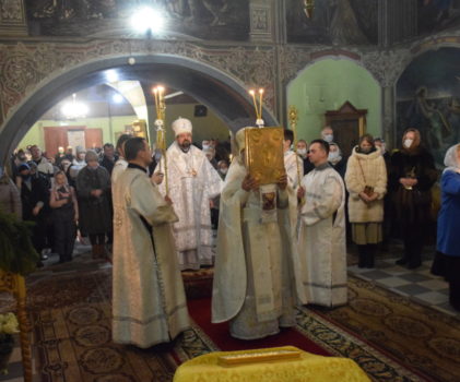 Рождество Христово в Христорождественском соборе города Макарьева