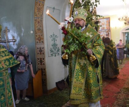 Праздник Святой Троицы в Введенском соборе г.Галича