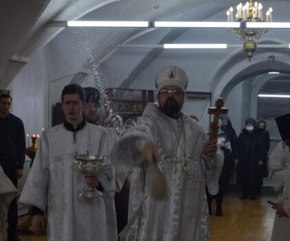 Великое освящение Покровского предела храма апостолов Петра и Павла села Боговарово