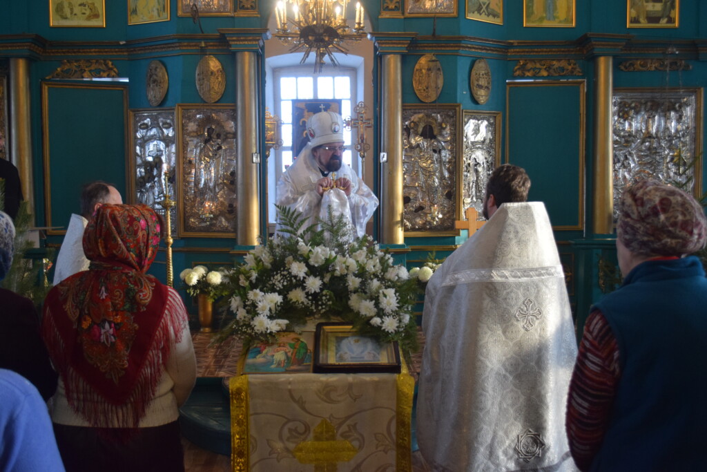 Архиерейское богослужение в Преображенском соборе г.Солигалича