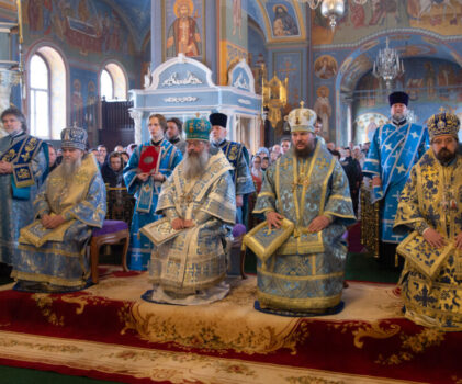 Праздник Феодоровской иконы Божией Матери в Богоявленско-Анастасиином монастыре г.Кострома