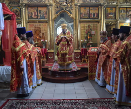 Светлая пятница. Пасхальное архиерейское богослужение в соборе Рождества Христова г.Макарьев