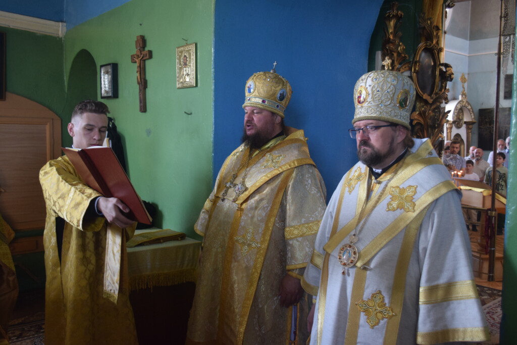 Соборное архиерейское богослужение в Преображенском храме с.Николо-Шанга