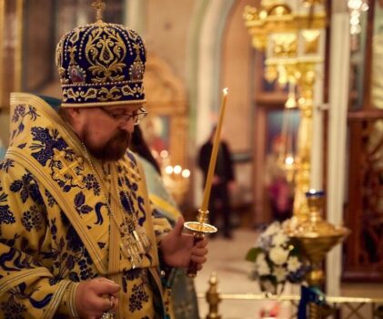 Всенощное бдение в кафедральном соборе Сызранской Епархии