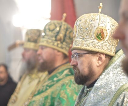 Праздник блаженного Симона Юрьевецкого. Соборное архиерейское богослужение в Богоявленском храме г.Юрьевец Кинешемской епархии