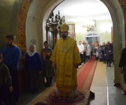 Архиерейское богослужение в Введенском соборе г.Галича