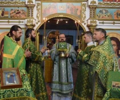 Епископ Галичский и Макарьевский Алексий совершил богослужение в храме прав.Иоанна Кронштадтского п.Островское