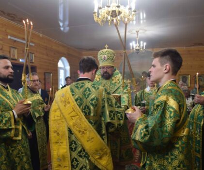 Всенощное бдение в канун праздника преподобного Варнавы Ветлужского