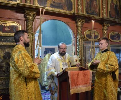 Праздник Первоверховных апостолов Петра и Павла. Архиерейское богослужение в Петропавловском храме г.Солигалич