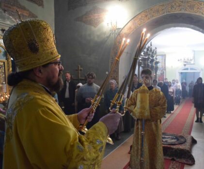 Архиерейское богослужение в Введенском соборе г.Галича