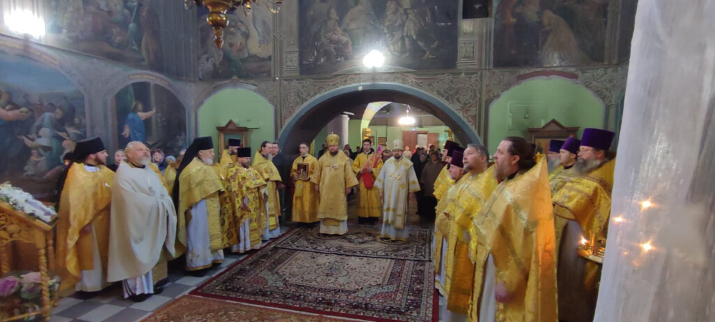 Торжественное богослужение в день тезоименитства епископа Галичского и Макарьевского Алексия