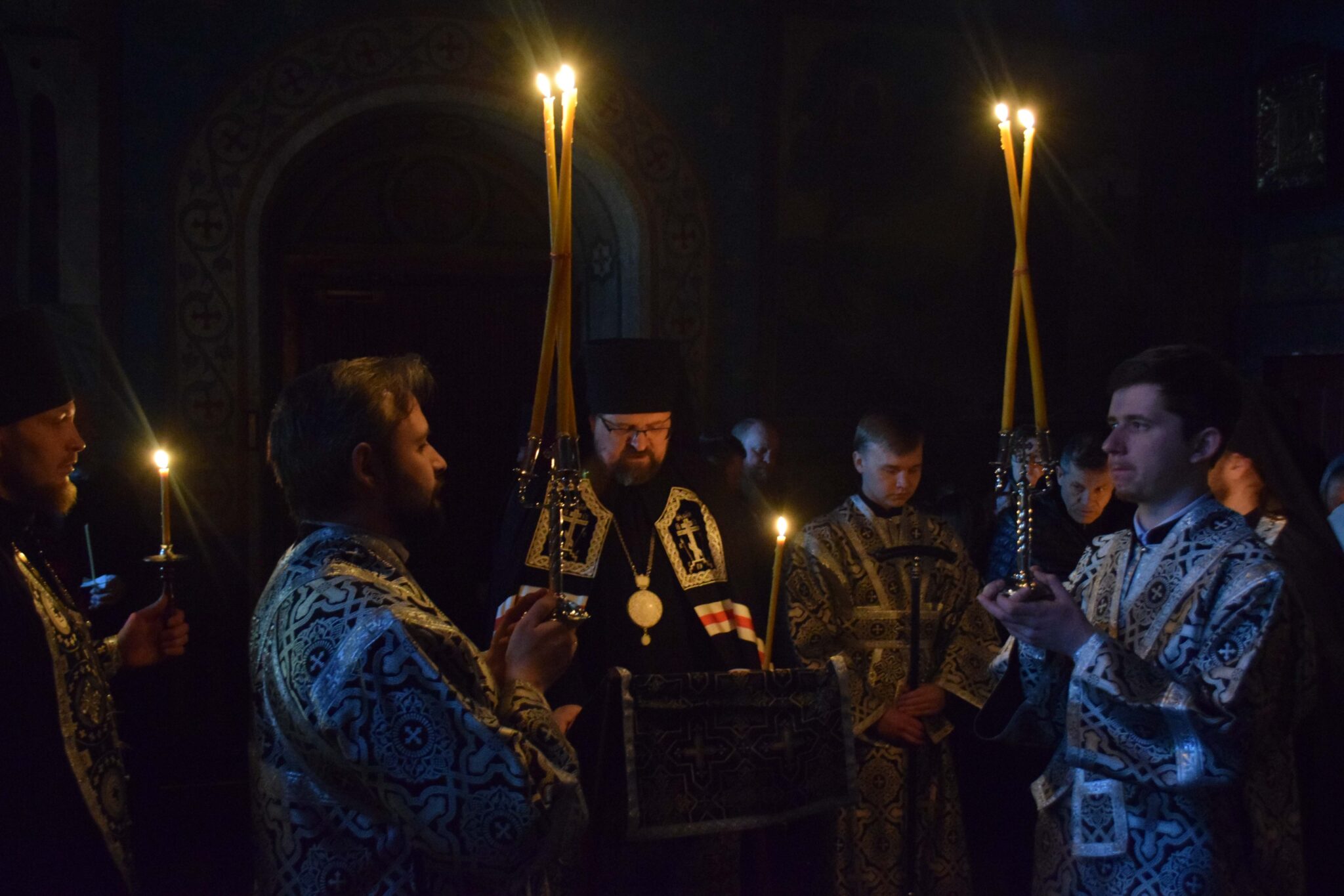 Вторник первой седмицы Великого поста. Великое повечерие с чтением канона прп.Андрея Критского в Покровском Авраамиево-Городецком мужском монастыре с.Ножкино