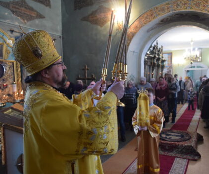 Воспоминание Адамова изгнания. Воскресная Божественная литургия в Введенском соборе г.Галича