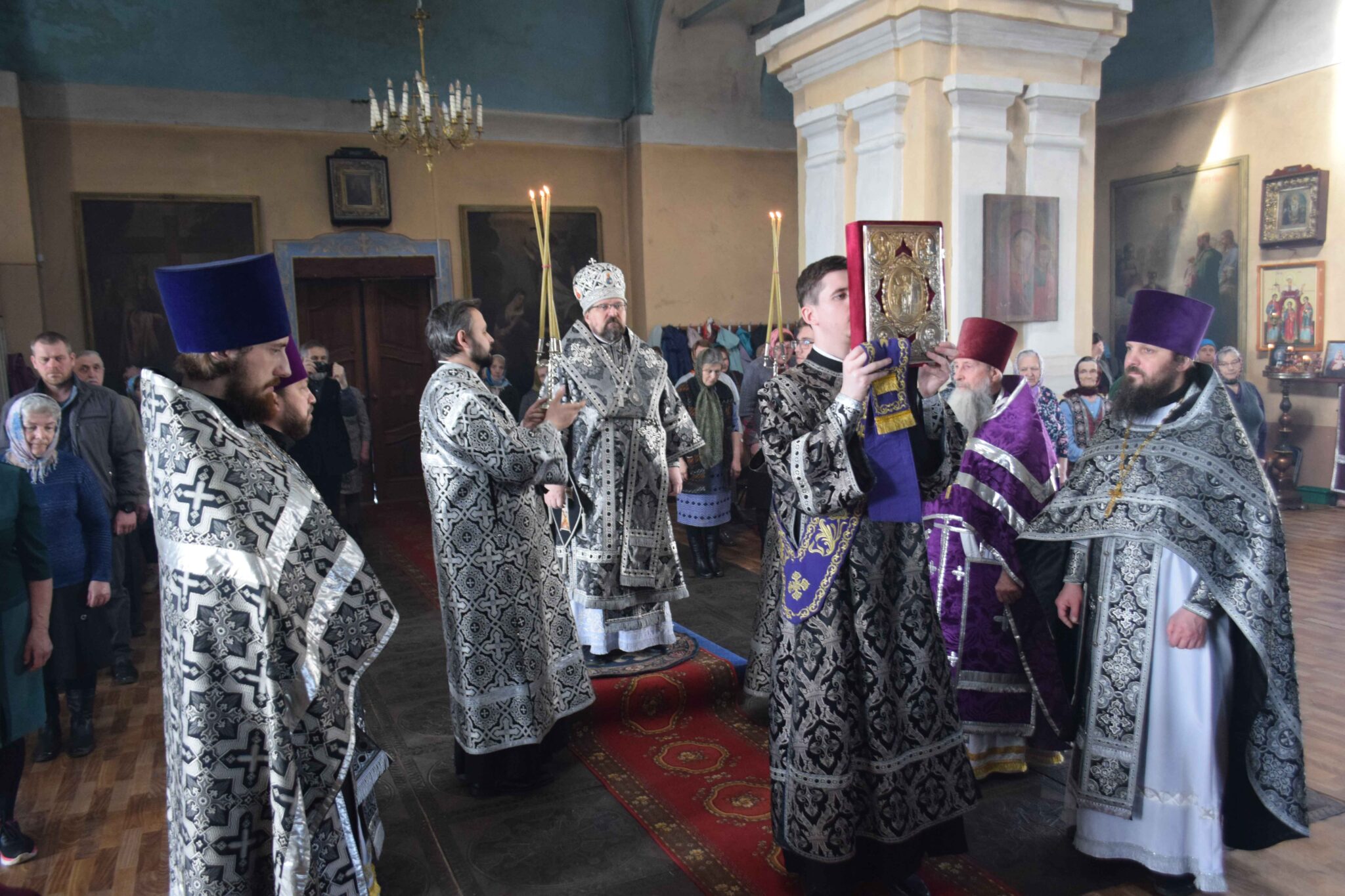 Литургия Преждеосвященных Даров в Преображенском соборе г.Солигалич