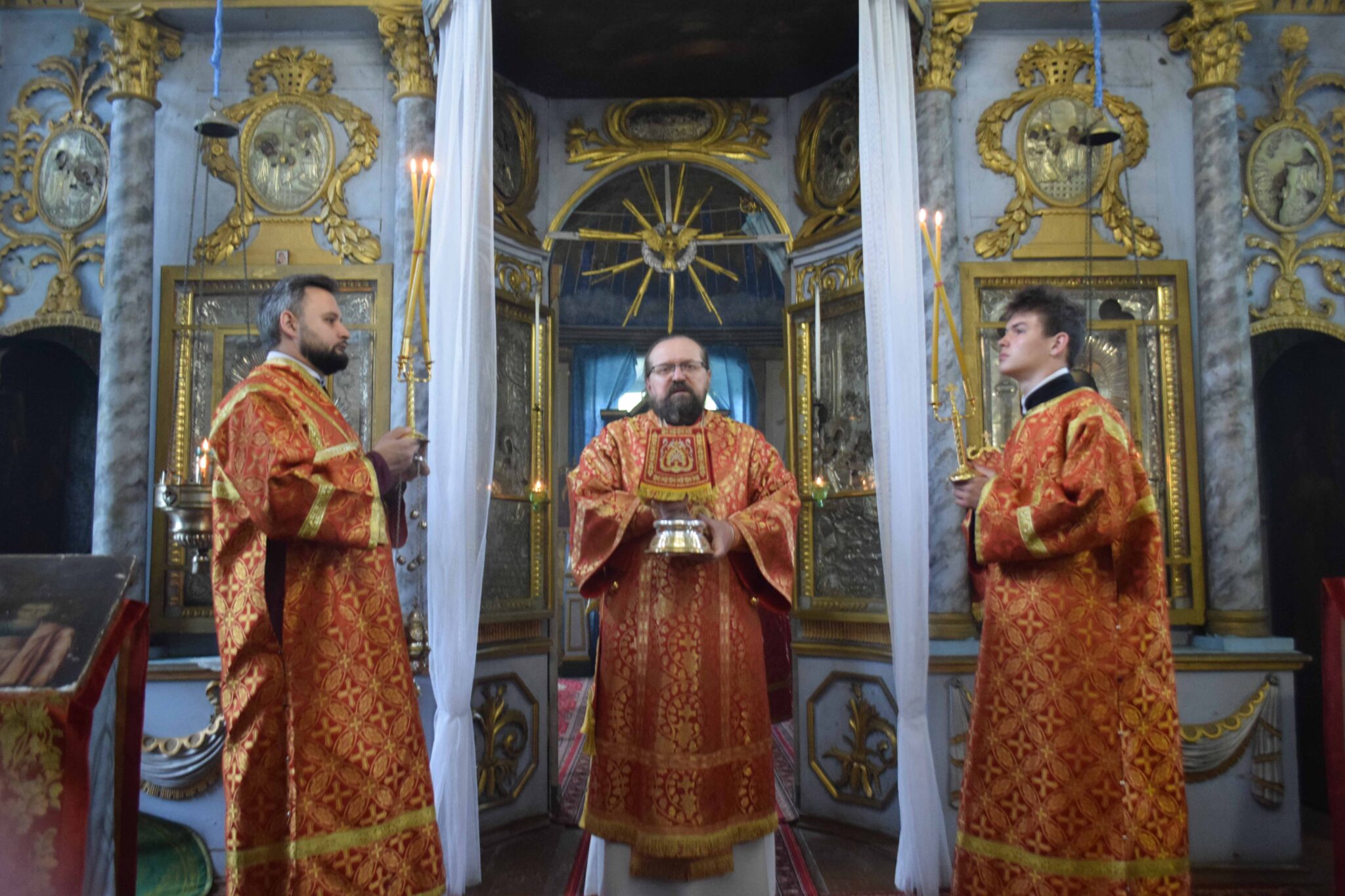 Епископ Галичский и Макарьевский Алексий совершил Божественную литургию в храме Казанской иконы Божией Матери с.Богородское