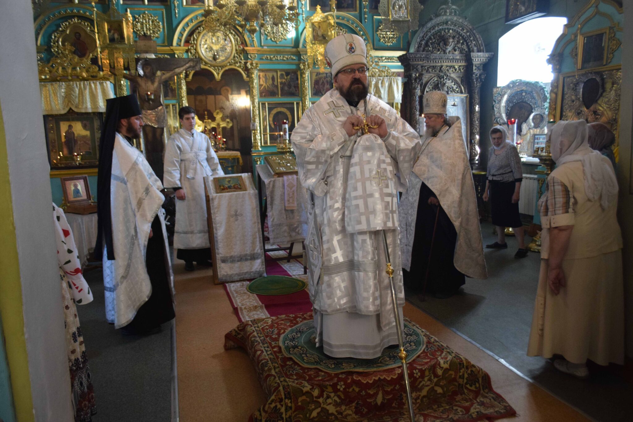 Всенощное бдение в Введенском соборе г.Галича