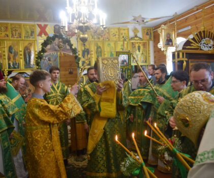 Торжества в честь прп.Варнавы Ветлужского в г.Шарья