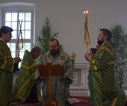 Великая вечерня в Троицком кафедральном соборе г.Галича