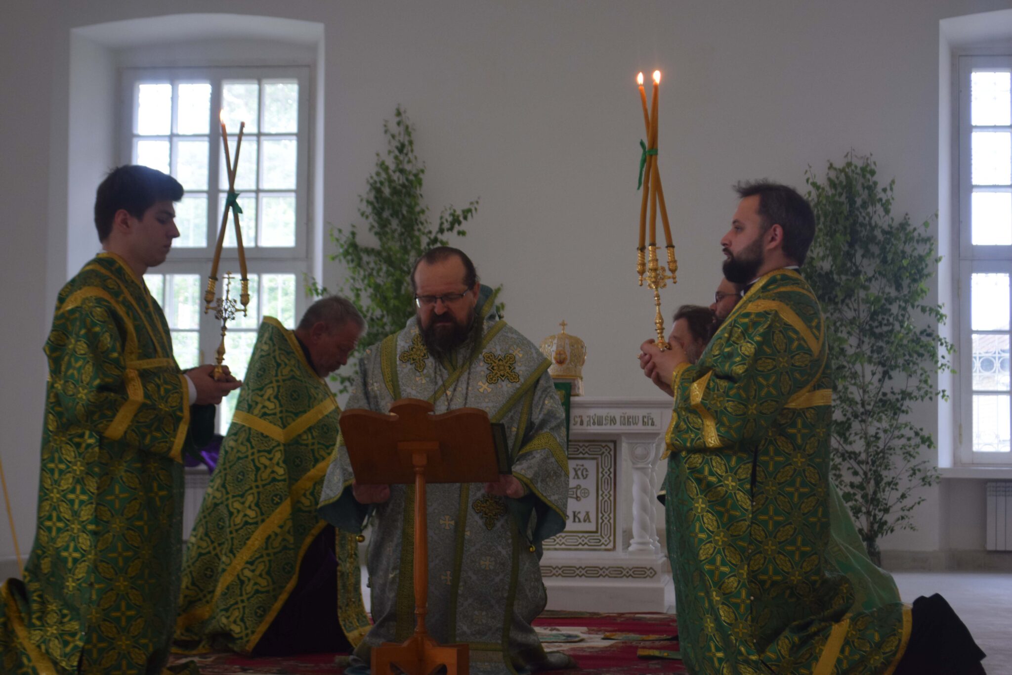 Великая вечерня в Троицком кафедральном соборе г.Галича