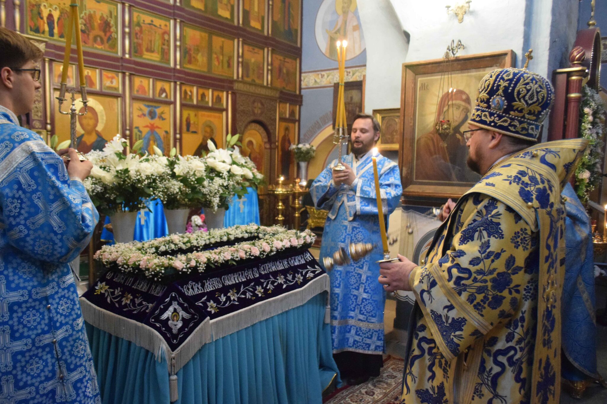 Канун праздника Успения Божией Матери