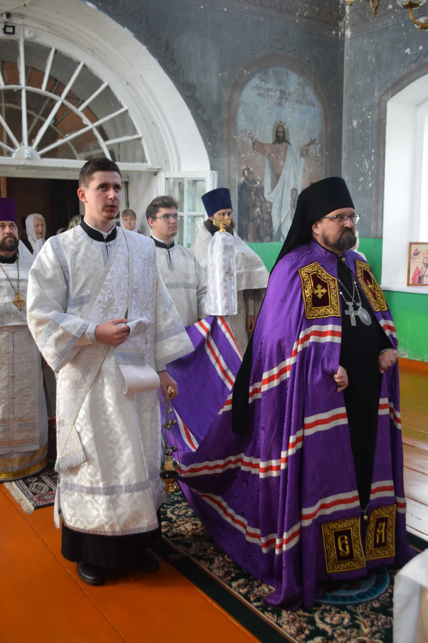 Праздник Преображения Господня. Архиерейское богослужение в Преображенском храме с.Шартаново