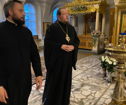 Епископ Викентий посетил Свято-Троицкий Макариево-Унженский мужской монастырь