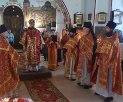 Престольный праздник храма вмч.Димитрия Солунского с.Введенское