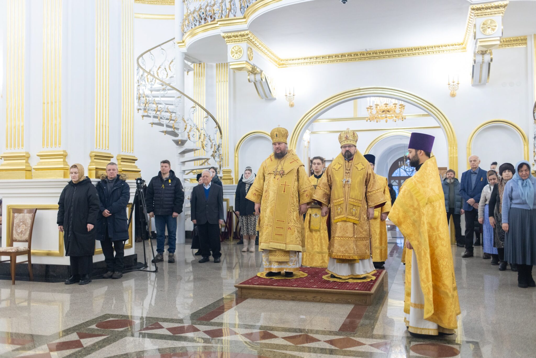 Епископ Галичский и Макарьевский Алексий принял участие в освящении новой сени для Чудотворного образа Божией Матери «Феодоровская»