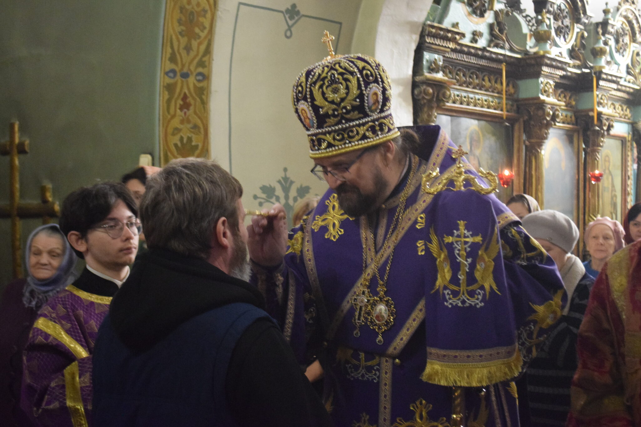 Архипастырь совершил всенощное бдение в канун второй Недели Великого поста