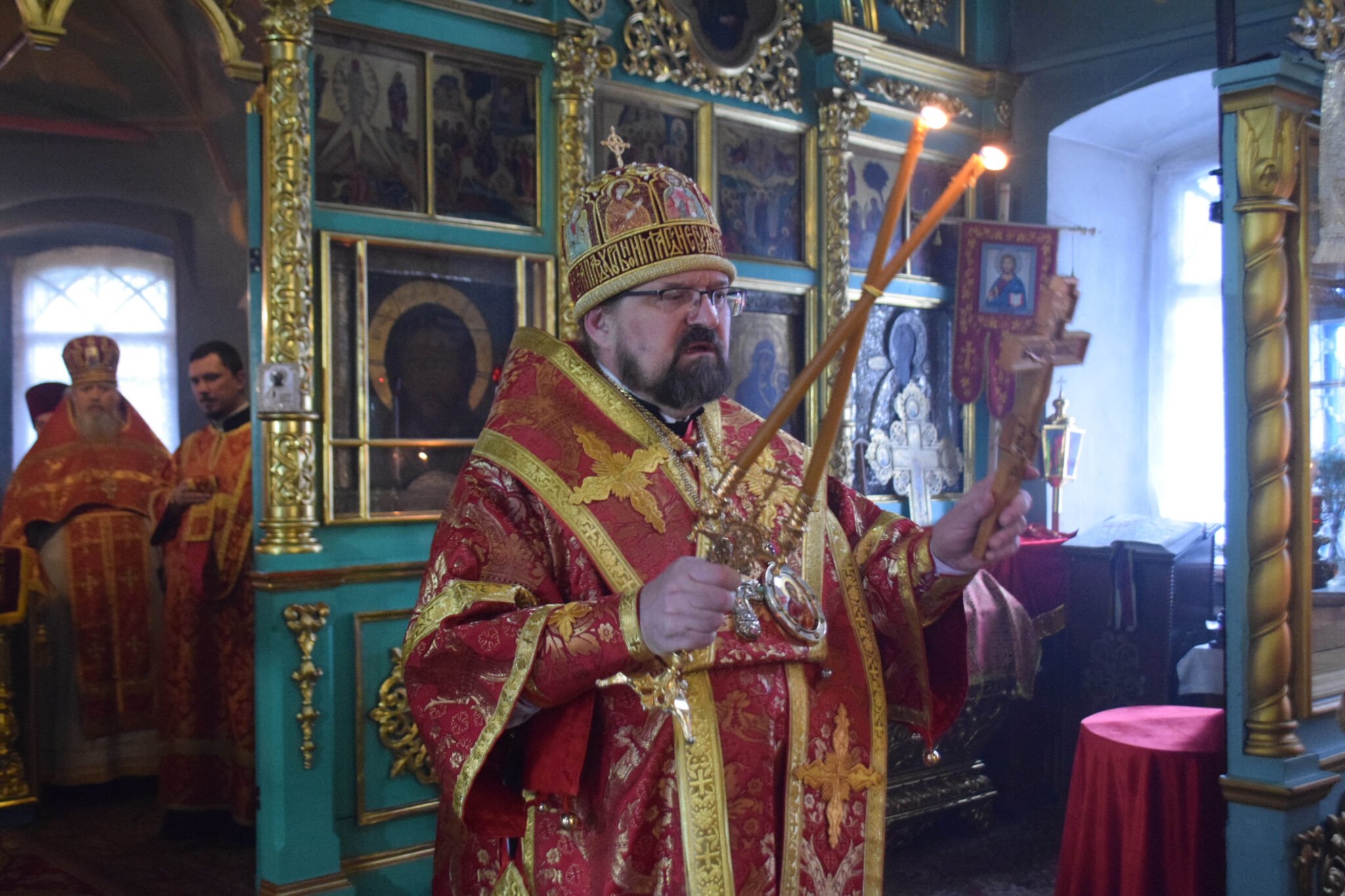 Радоница. Пасхальное богослужение в Введенском соборе г.Галича