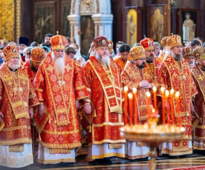 Архипастырь Галичской земли сослужил Святейшему Патриарху Московскому и всея Руси КИРИЛЛУ