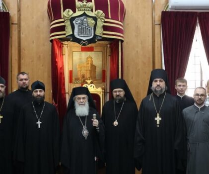 Епископ Галичский и Макарьевский Алексий встретился с Блаженнейшим Патриархом Феофилом