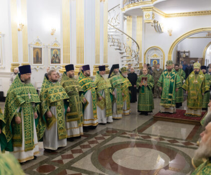 Архипастырь Галичской земли поздравил митрополита Ферапонта с Днем Ангела