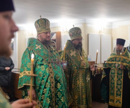 Канун праздника прп.Ферапонта Монзенского