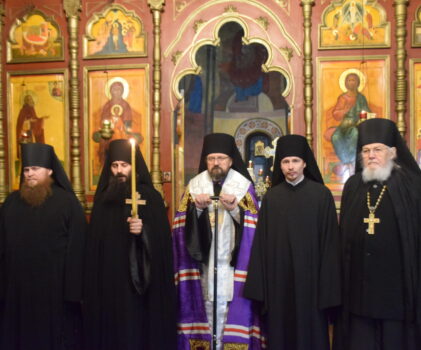 В обители преподобного Авраамия совершены иноческие и монашеский постриги