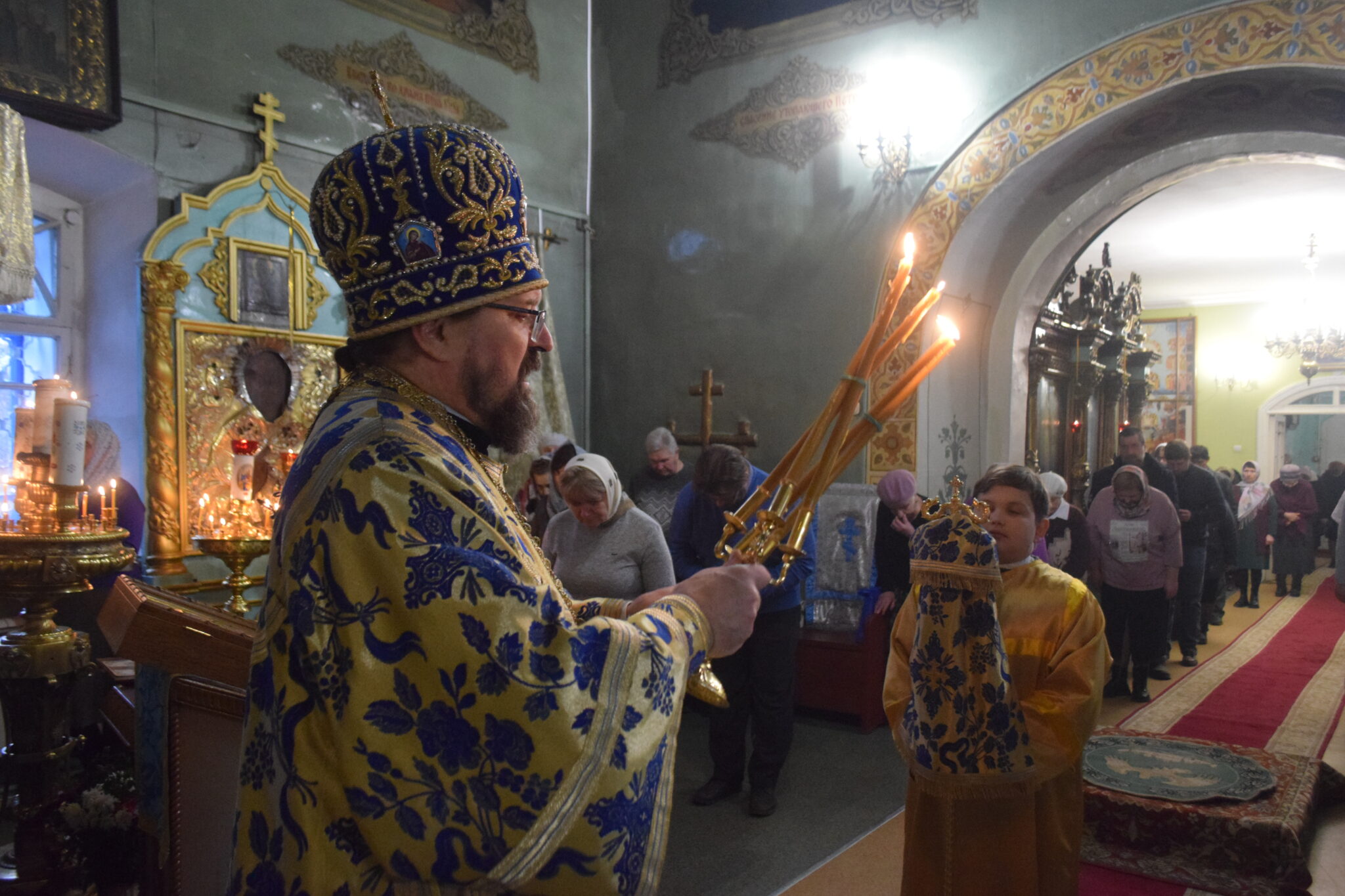 Архиерейское богослужение в Неделю 26-ю по Пятидесятнице